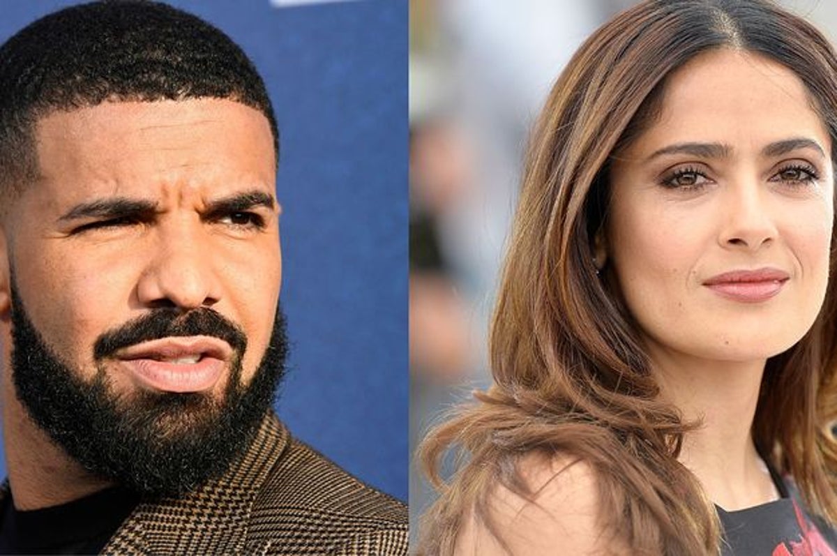 Drake & Salma Hayek Had a Playful Exchange Over Her Thirst Trap | Complex