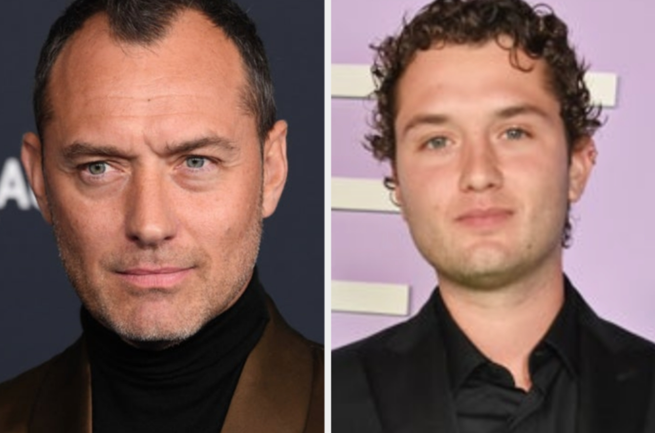 Jude Law and son Rafferty Law