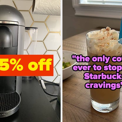 If You're Tired Of Spending So Much Money On Coffee, The Nespresso Is 35% Off