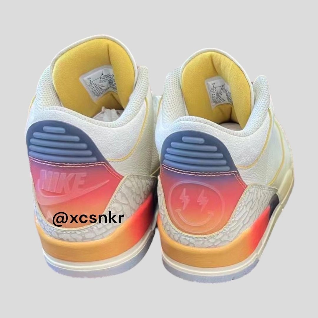 J Balvin Air Jordan 3 Medellin Sunset FN0344-901 Release Date