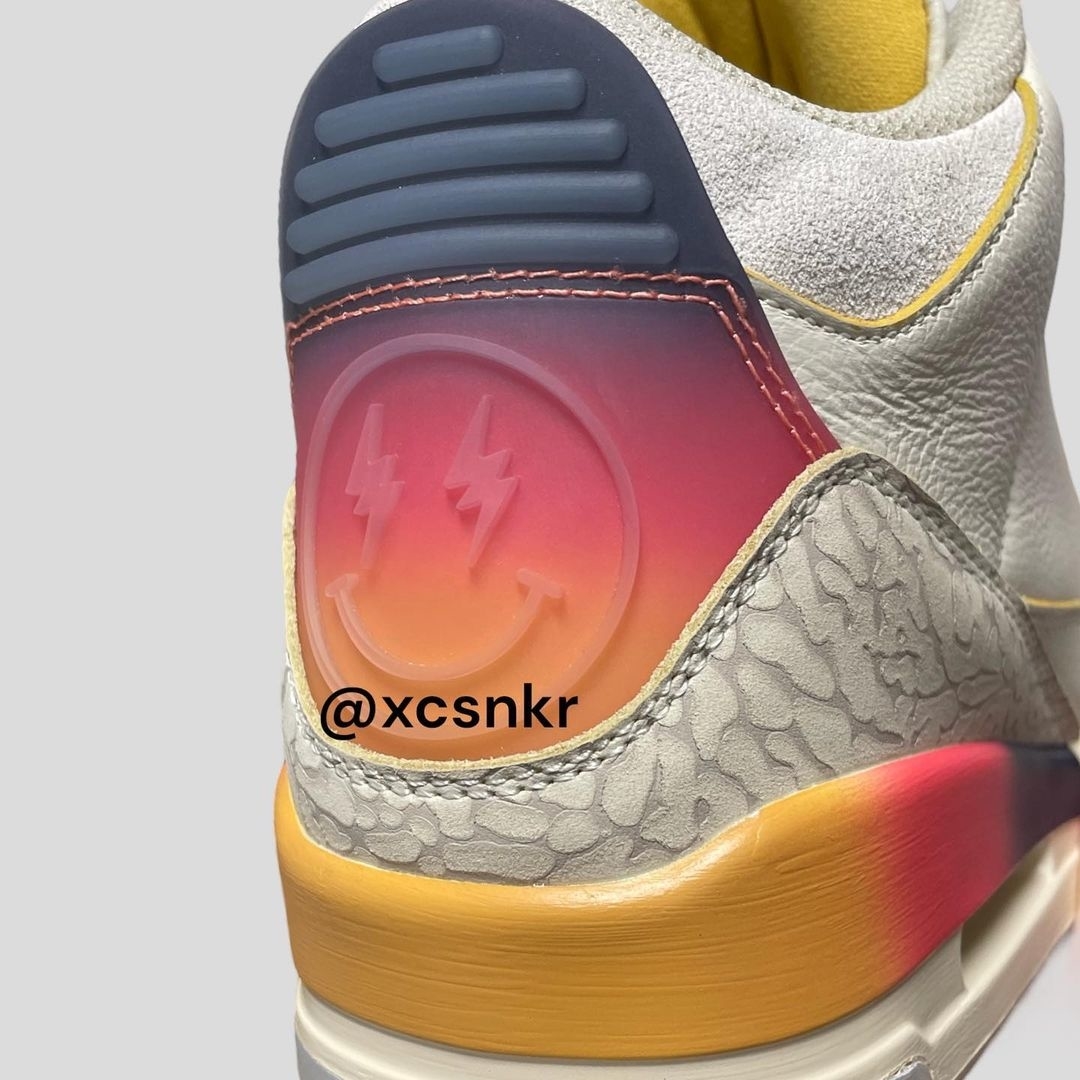 J Balvin Air Jordan 3 Medellín Sunset FN0344-901 Release