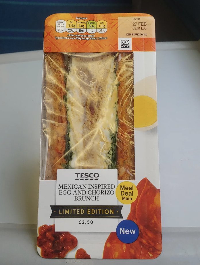 A Mexican-inspired sandwich