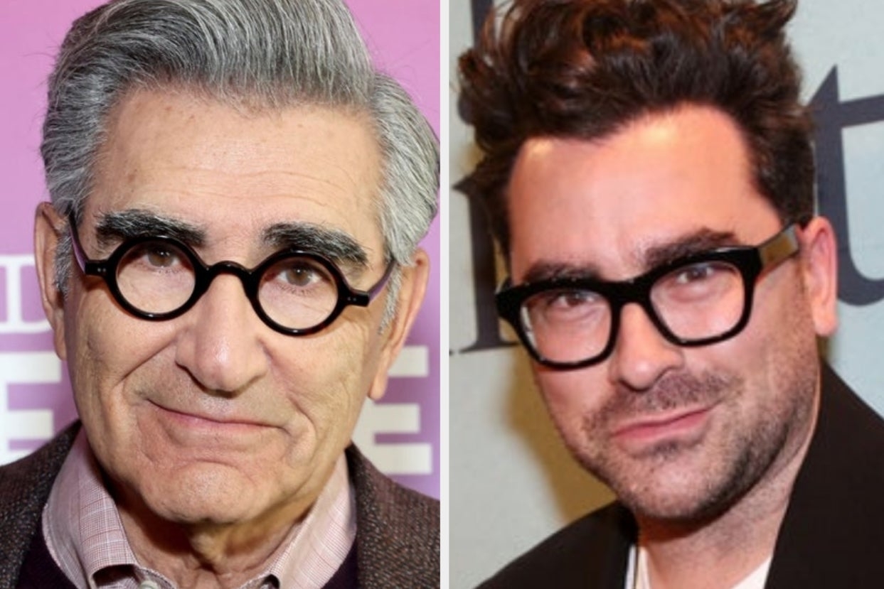 Eugene Levy and son Dan Levy