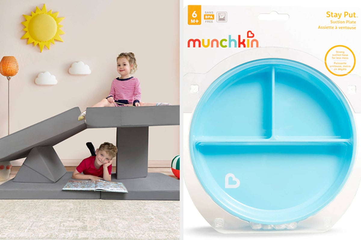 Munchkin Snack+ Stainless Steel Snack Catcher With Lid - Blue : Target
