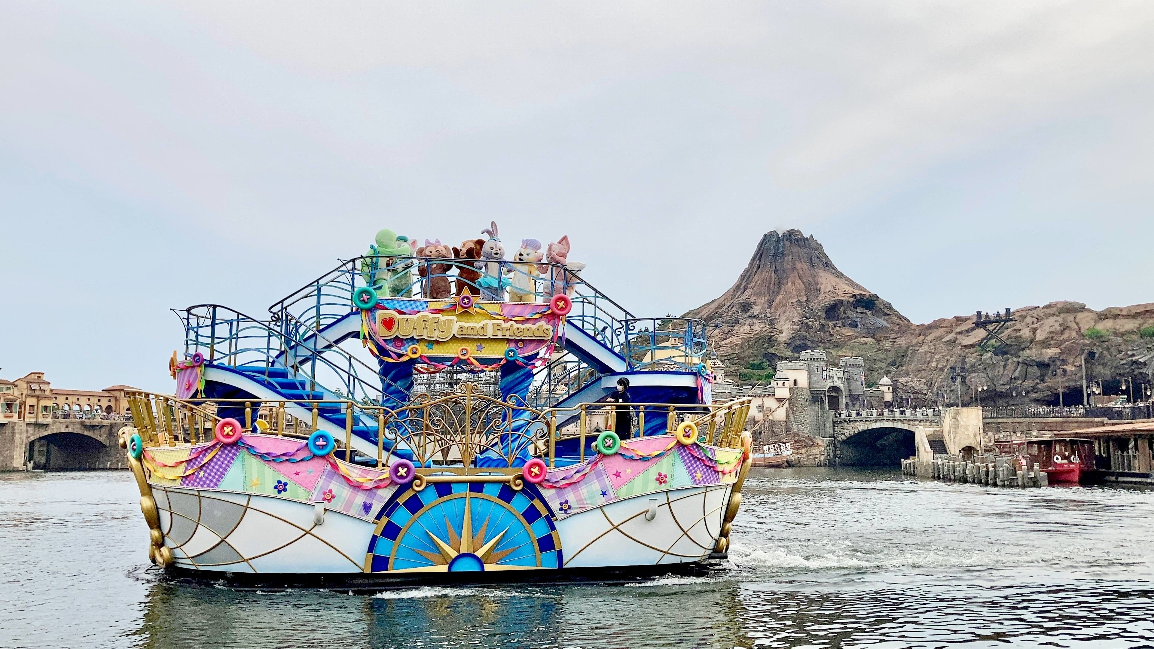 ディズニーシー限定】ダッフィーたちが可愛い「食事つきショー」あと