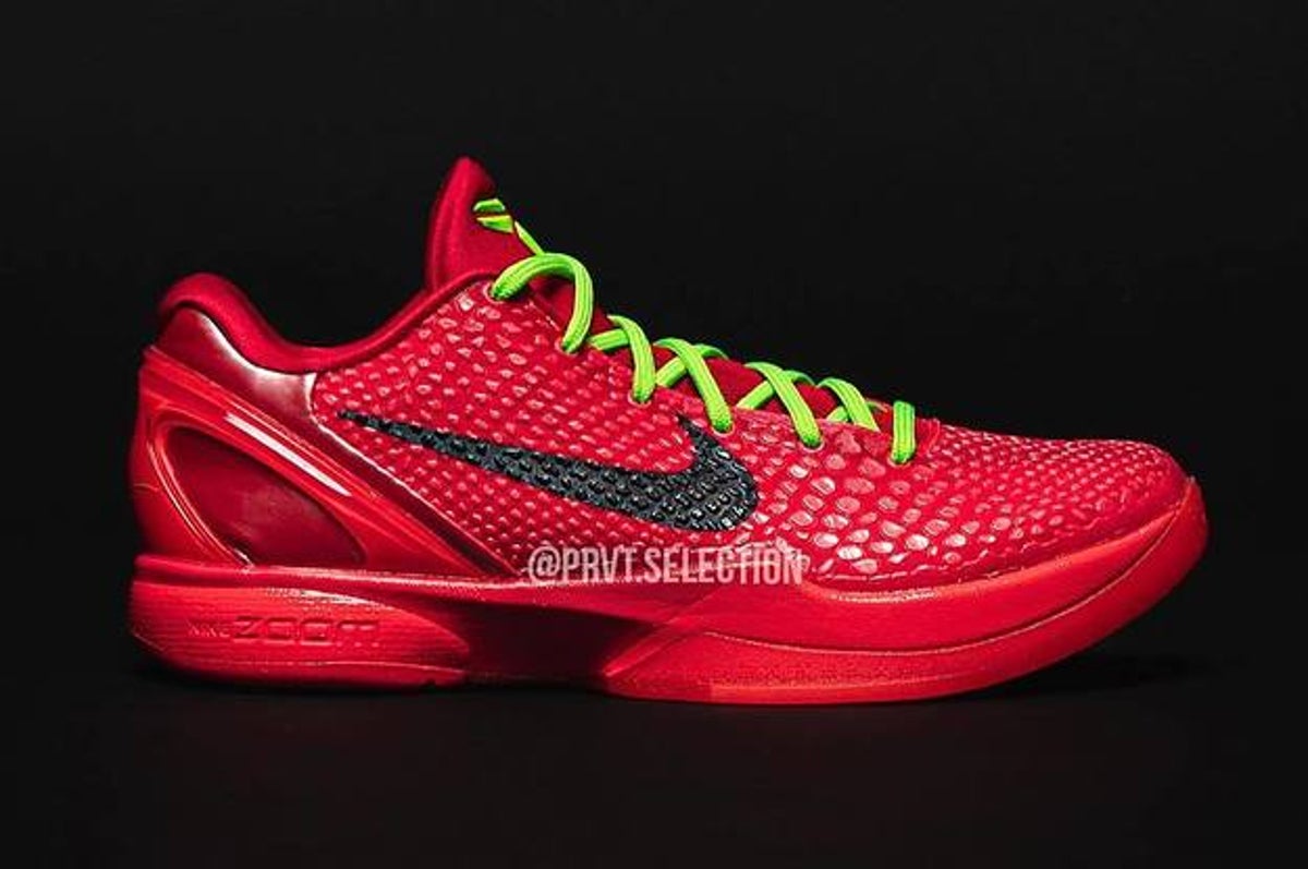 Nike Kobe 6 Protro 'Reverse Grinch' Fv4921-600 Release Date | Complex