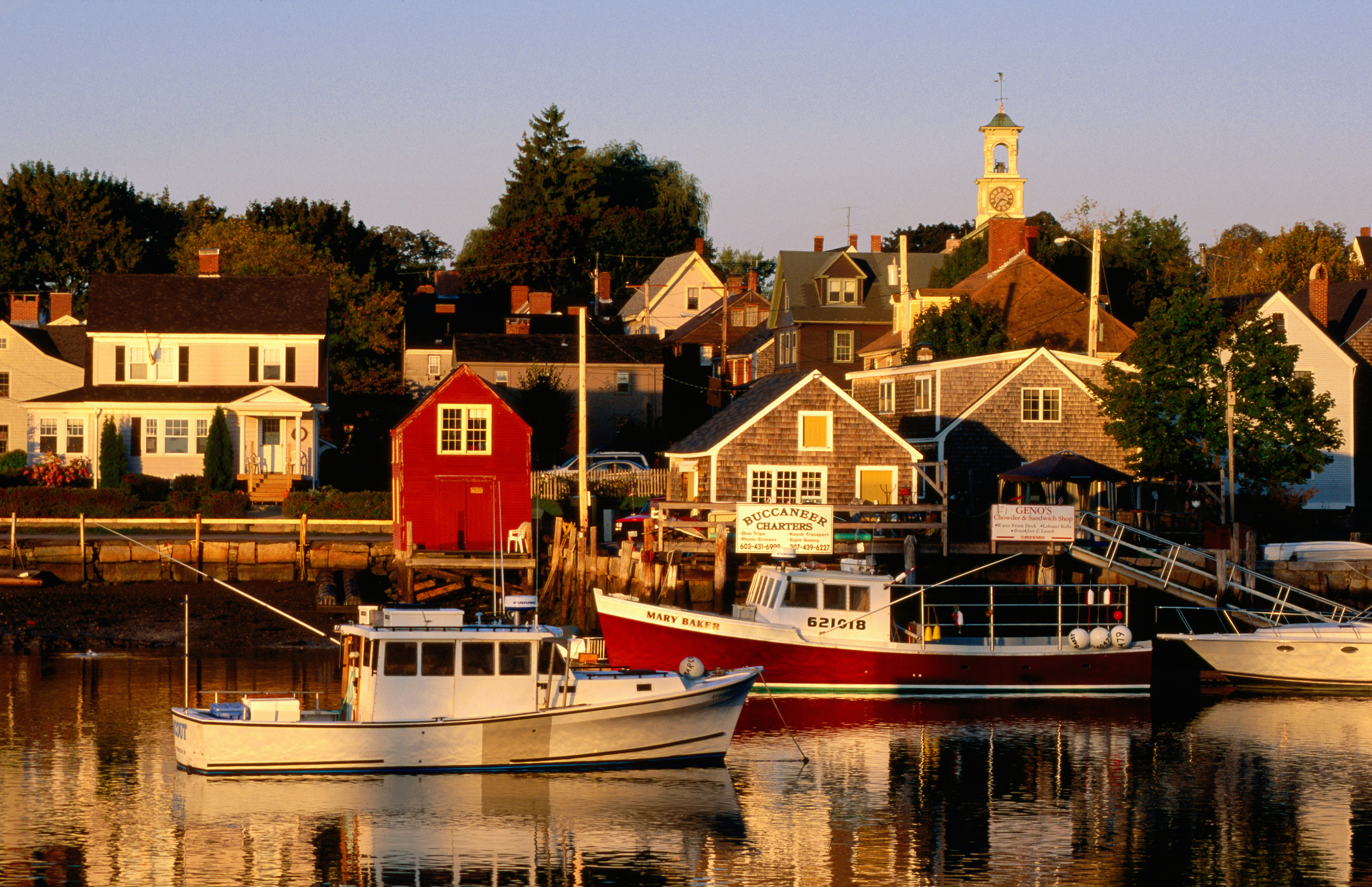 a view of Portsmouth, New Hampshire