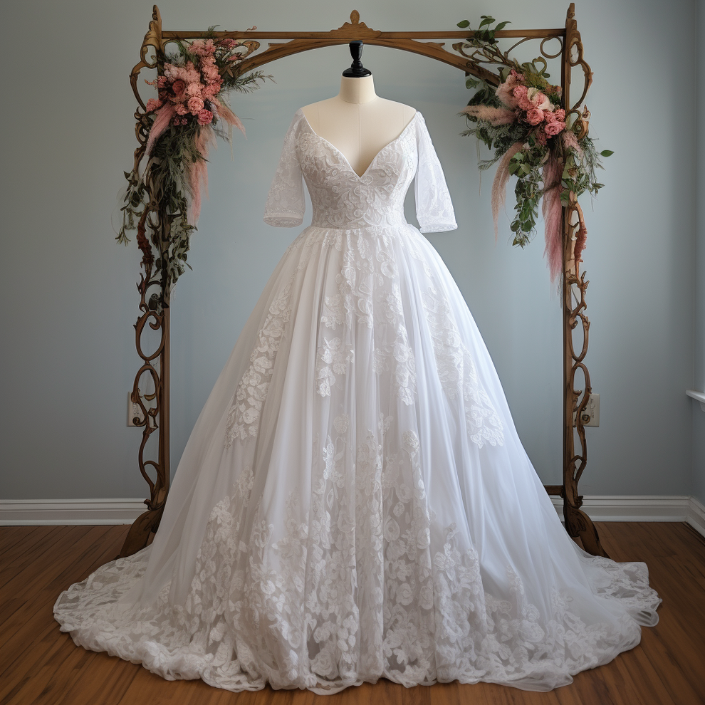 AI Photos Of Wedding Dresses From Every State