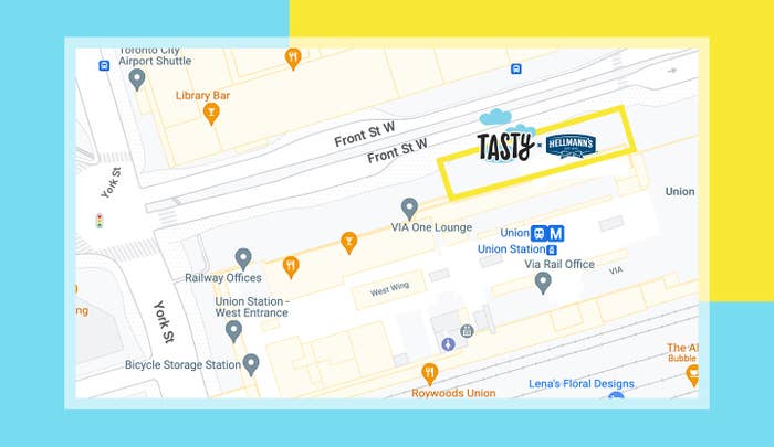 map of toronto union station