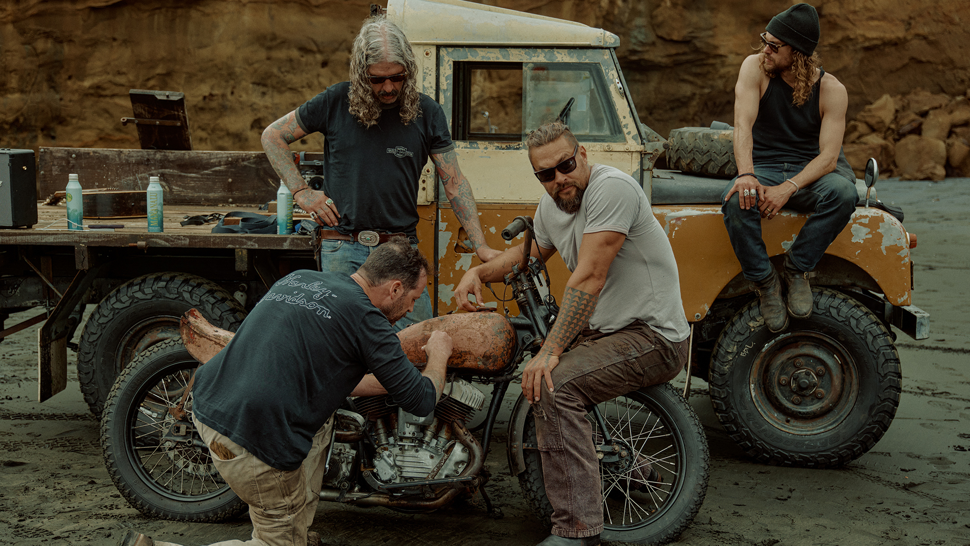 Jason Momoa & Harley-Davidson Team Up on Apparel Collection