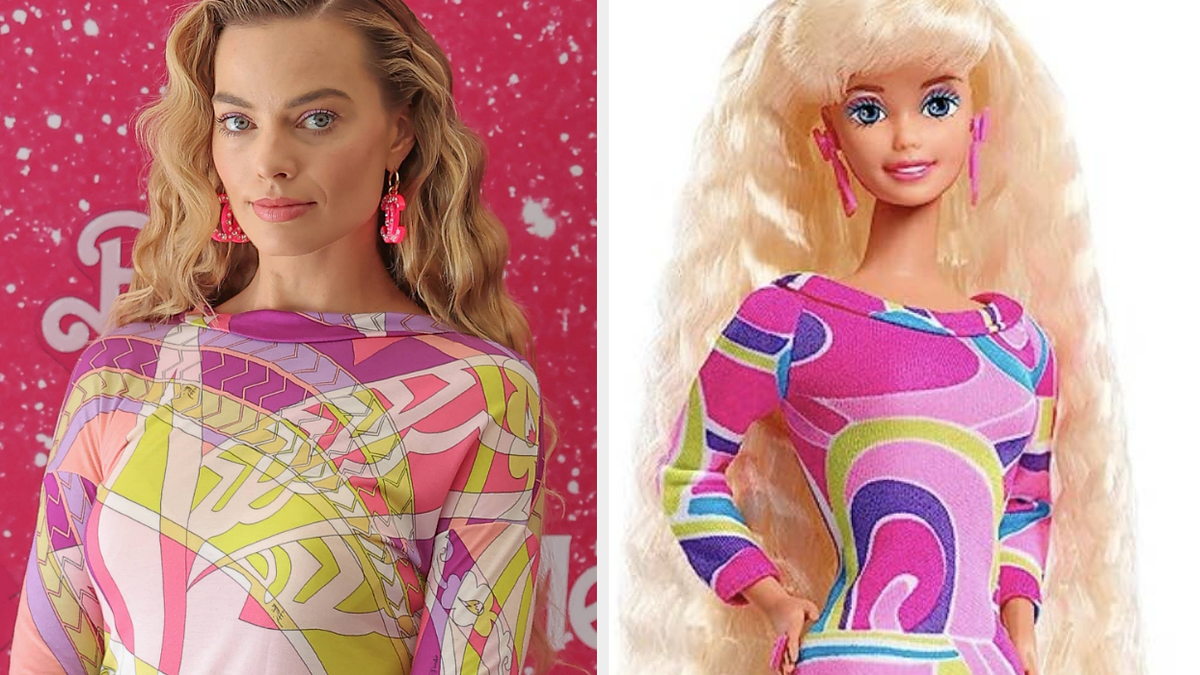 The Real Barbie Dolls Inspiring Margot Robbie's Press Tour Outfits