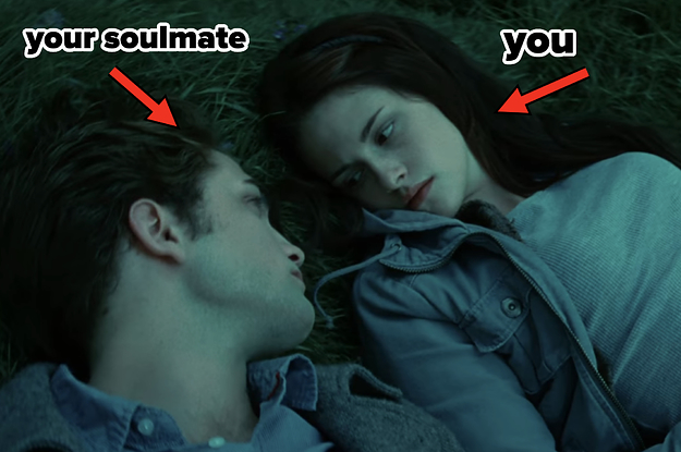 edward and bella from "twilight"