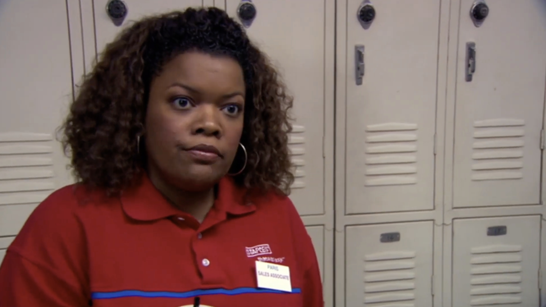 yvette nicole brown as a staples employee on the office