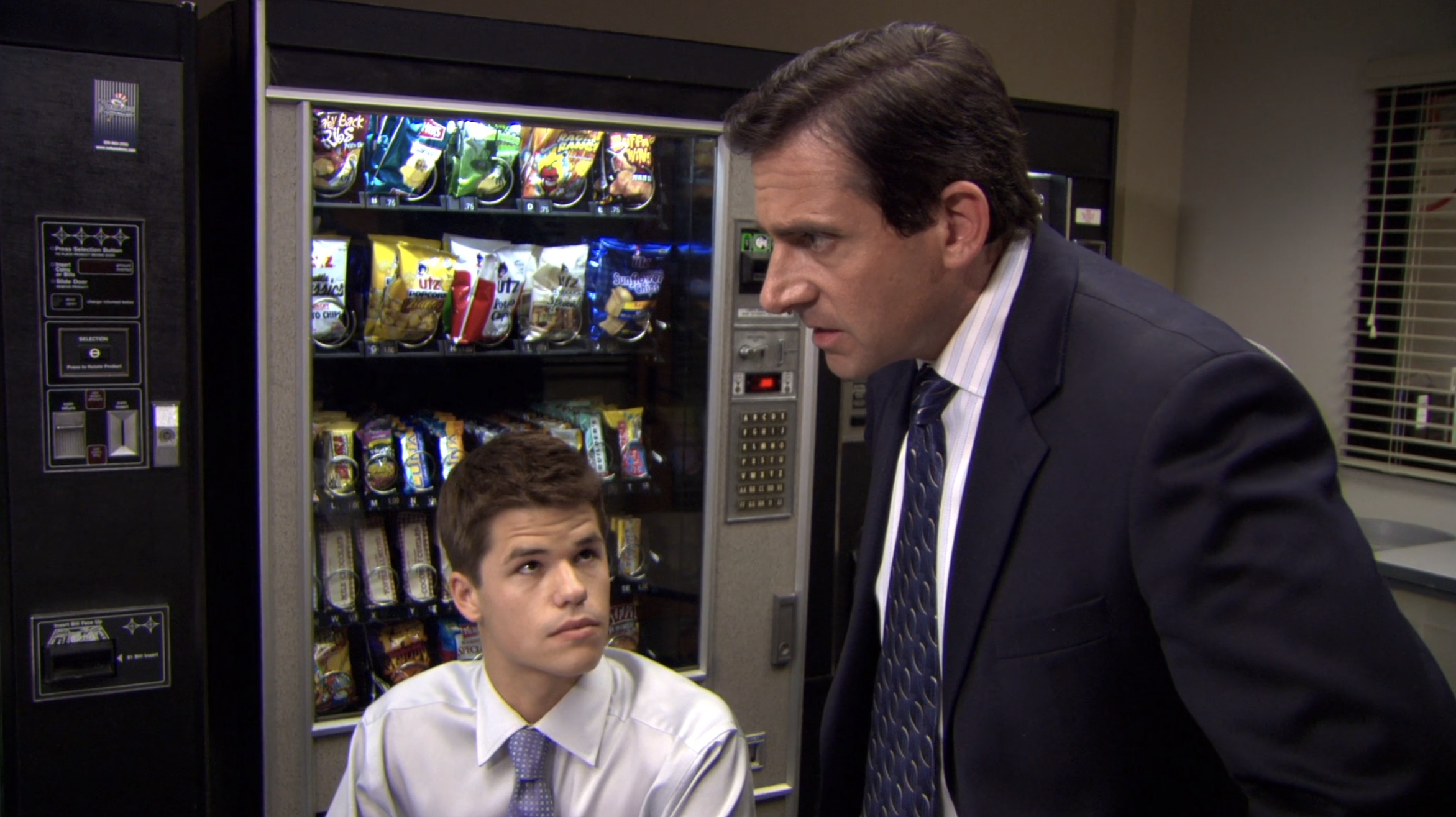 max carver and steve carell on the office