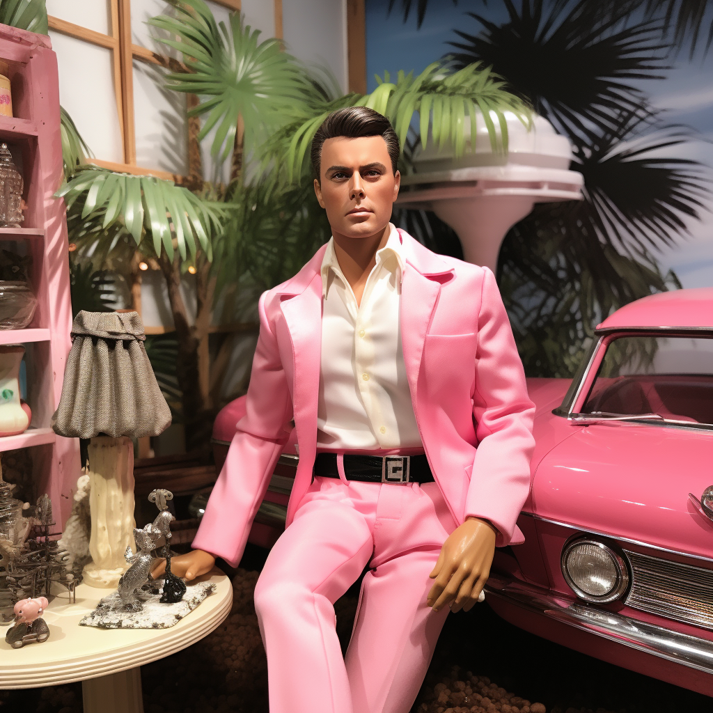 the celebrity in doll-form