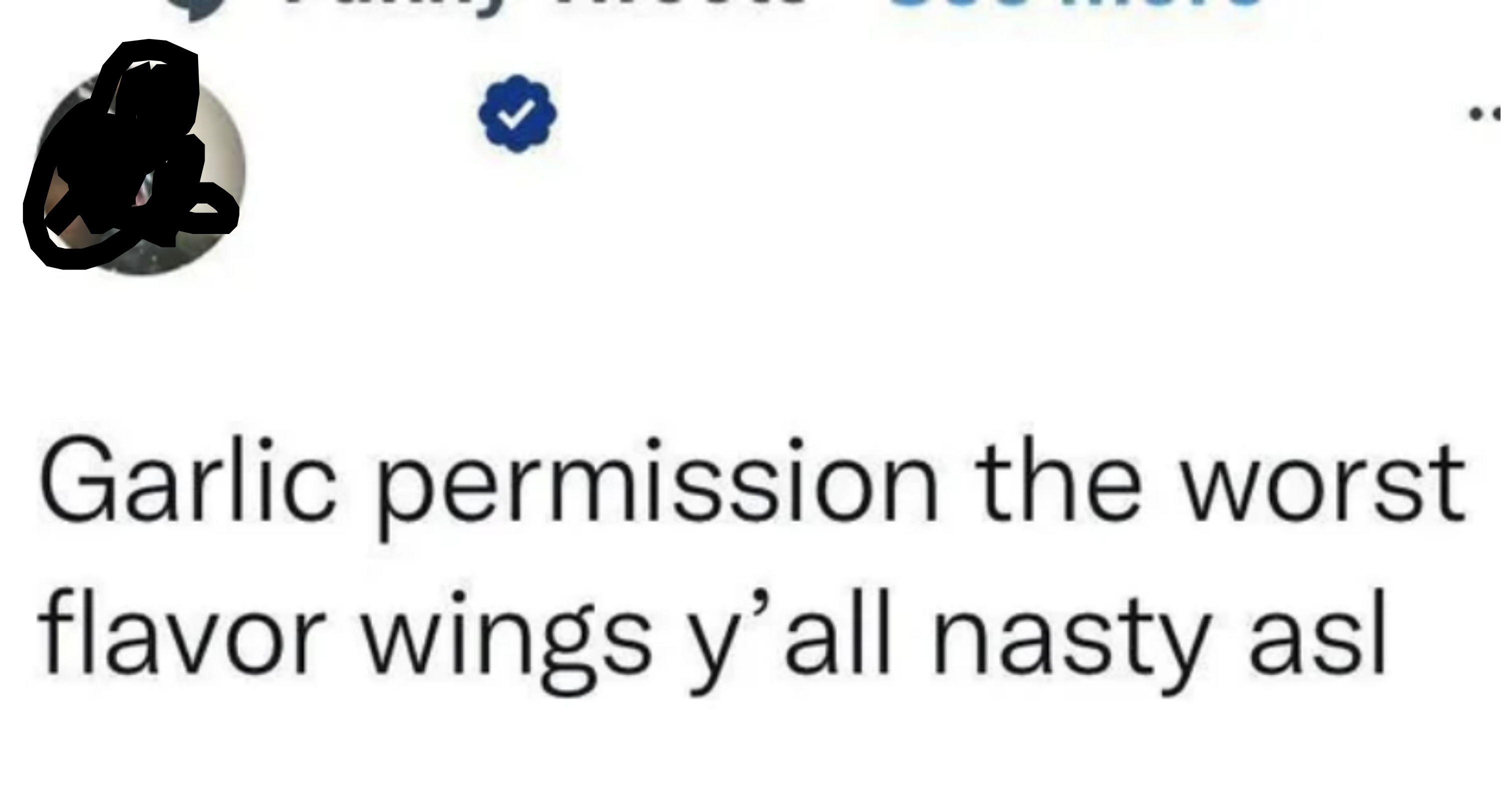 garlic permission the worst flavor wings