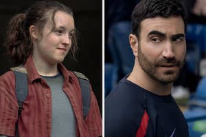 Bella Ramsey in The Last of Us and Brett Goldstein in Ted Lasso