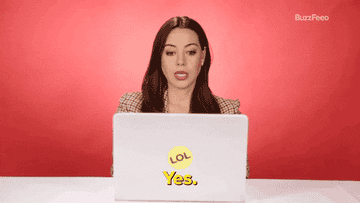 aubrey plaza says &quot;psh, that was easy&quot;