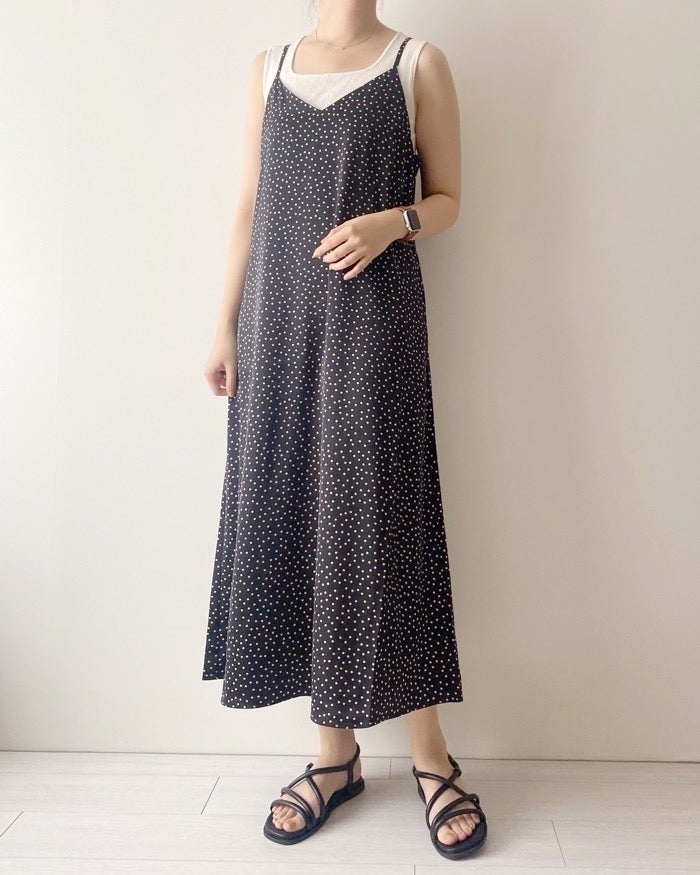 オンライン限定商品】 ミニワンピース 白 クマ レディース ゆったり ひざ丈ワンピース ボタニカル