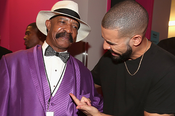 drake and his dad are pictured