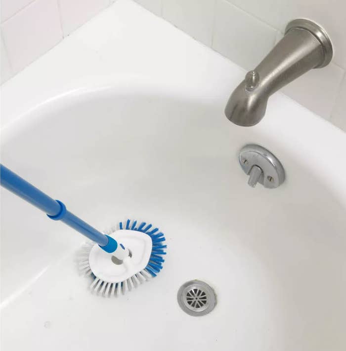 Link Extendable Cordless Power Ergonomic Scrubber For Bathrooms & Kitchen :  Target