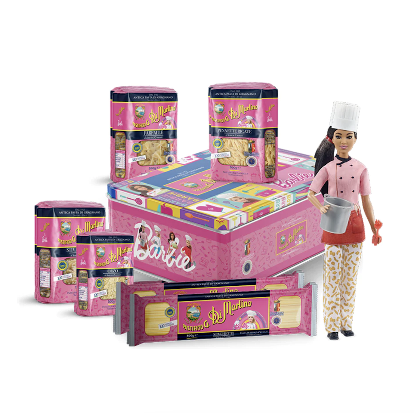 zia pia pasta barbie collection