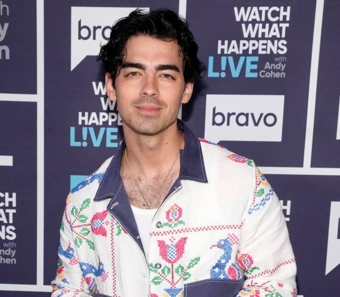 A closeup of Joe Jonas