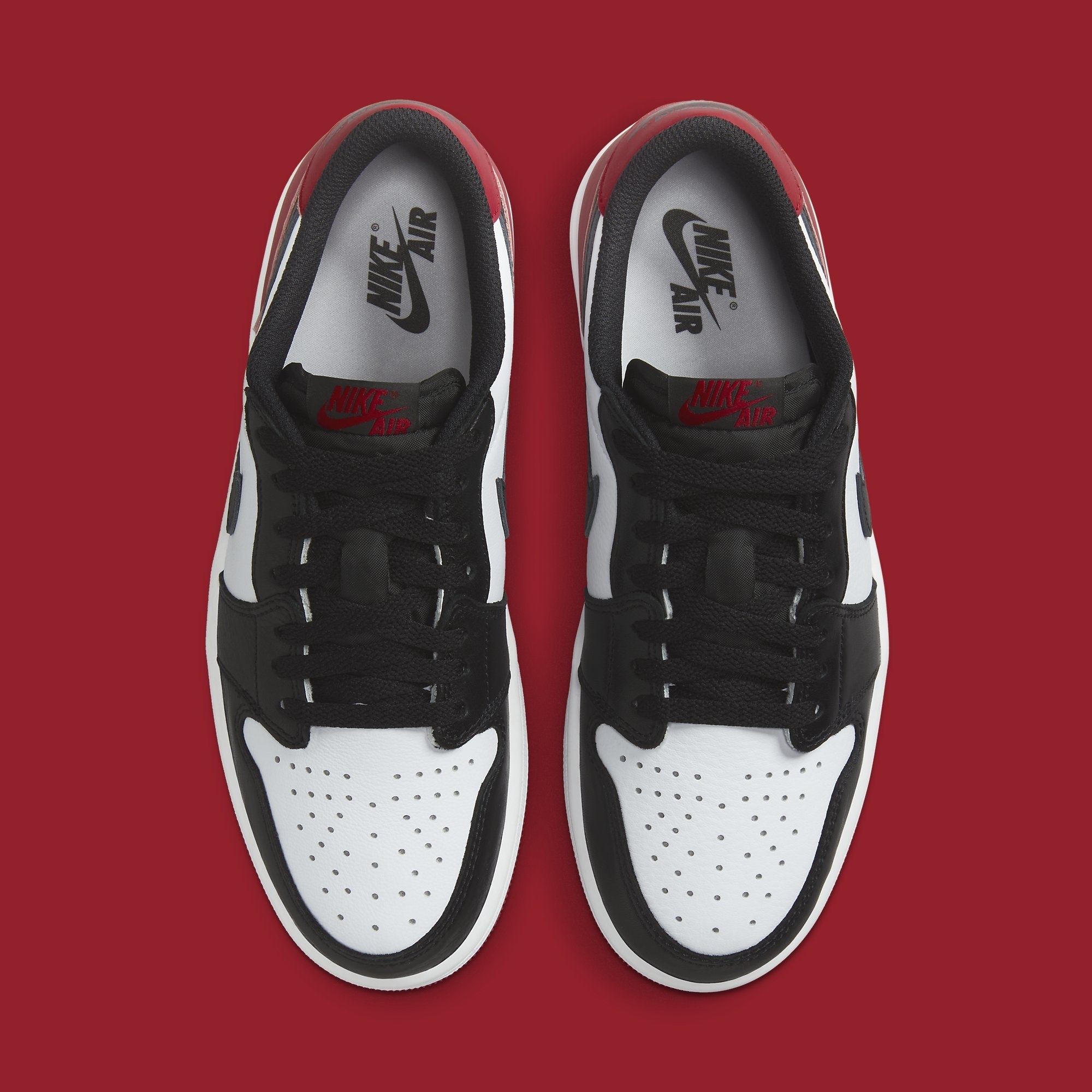 Air Jordan 1 Low 'Black Toe' August 2023 Release Date | Complex