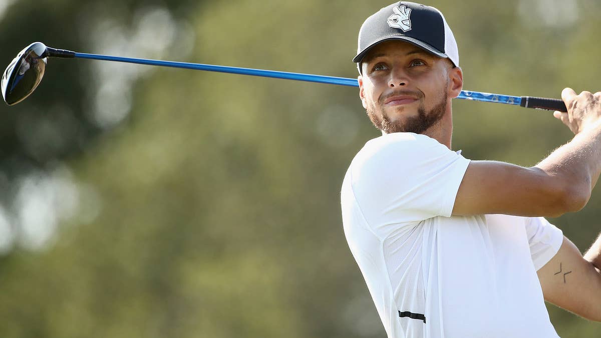 The four-time NBA champion made the shot Saturday on par-three seventh hole.