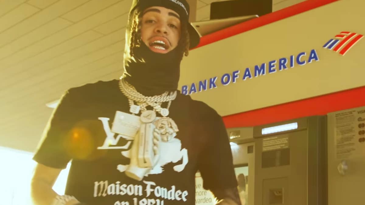 The North Carolina native has dropped several songs about credit card scamming in the past.
