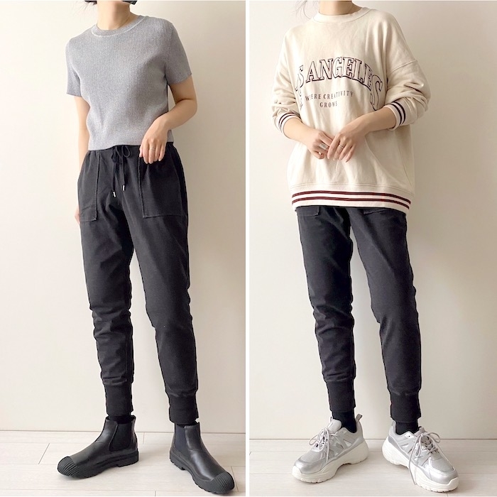全ての GU】着回し力が高くてヘビロテしてる！デニムみたいな「楽ちん その他