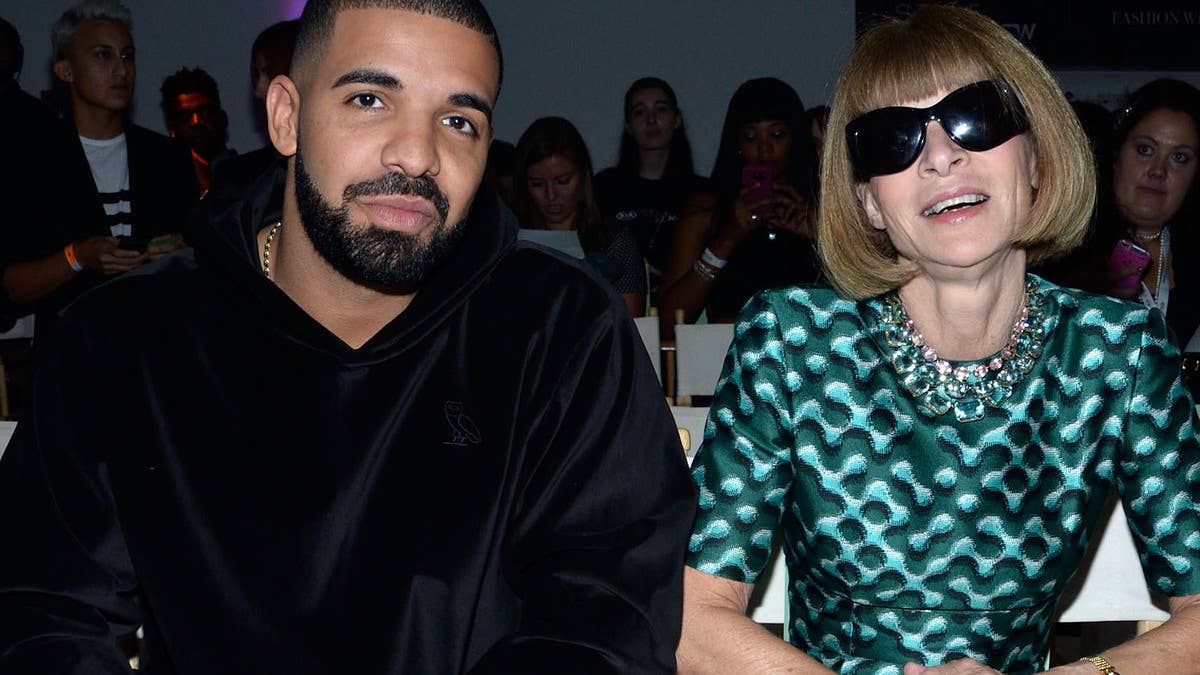The two rappers landed in hot water with Wintour after sharing fake Vogue covers as part of their 'Her Loss' promotion campaign.