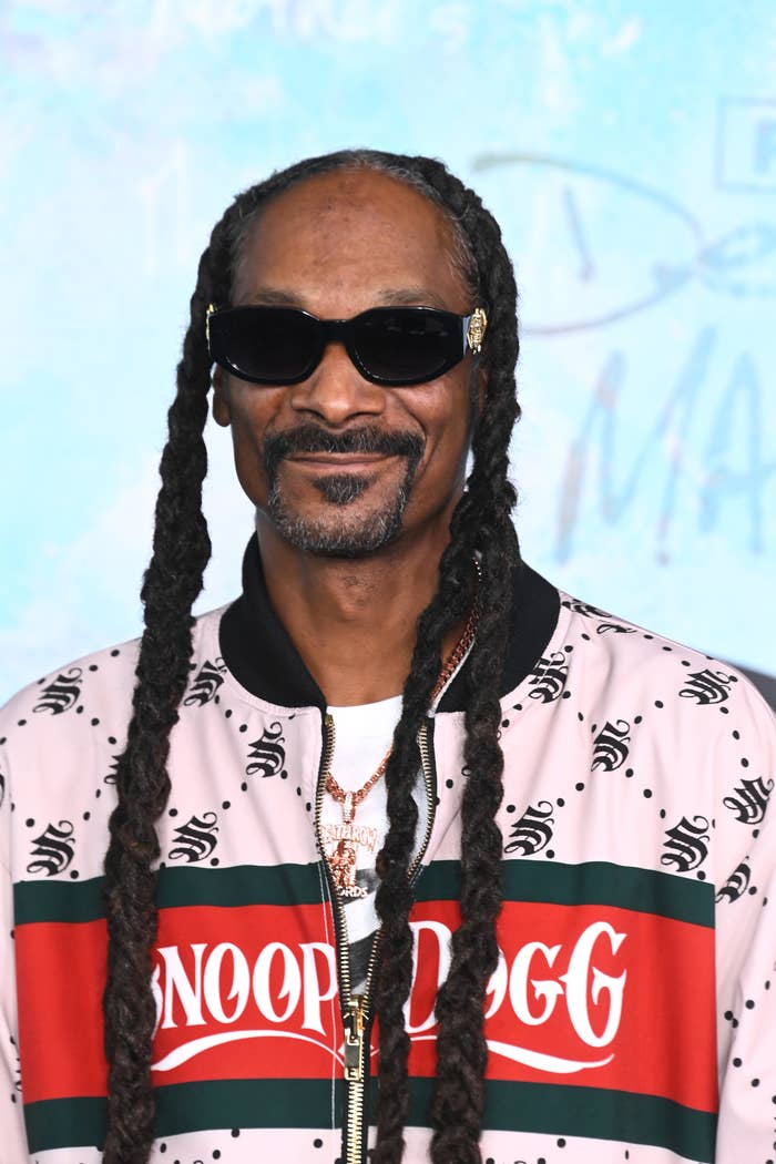 Closeup of Snoop Dogg