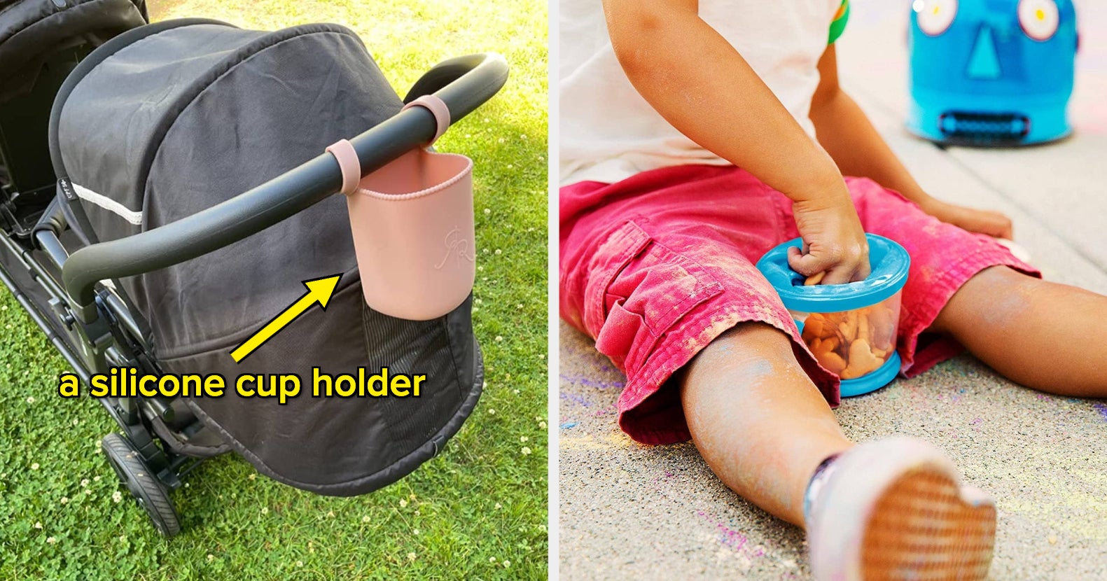 Cutie Holder: Stroller Cup Holder/Caddy