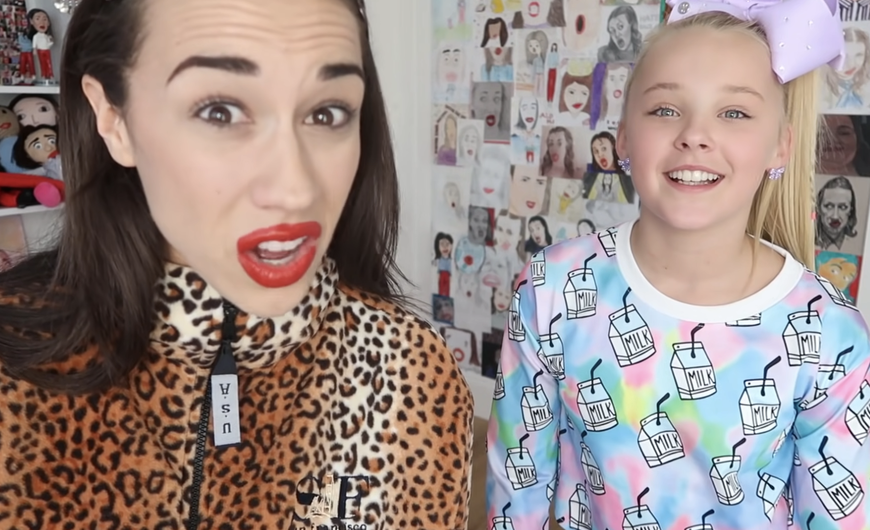 Miranda Sings and JoJo Siwa