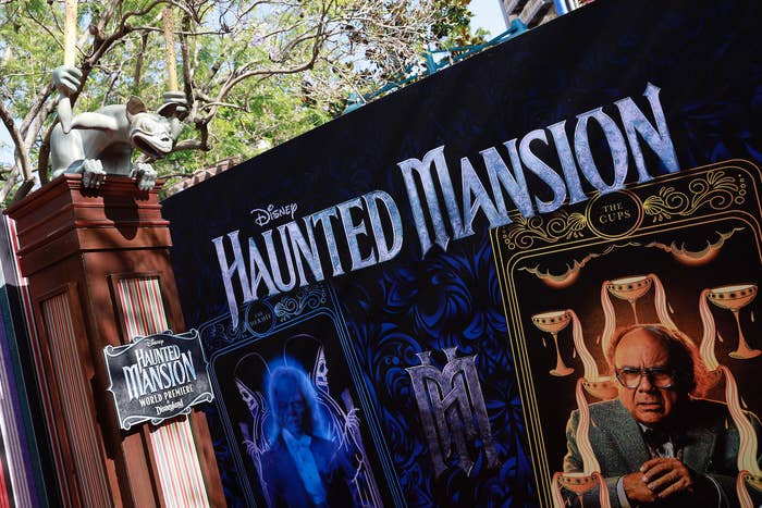 A &quot;Haunted Mansion&quot; poster