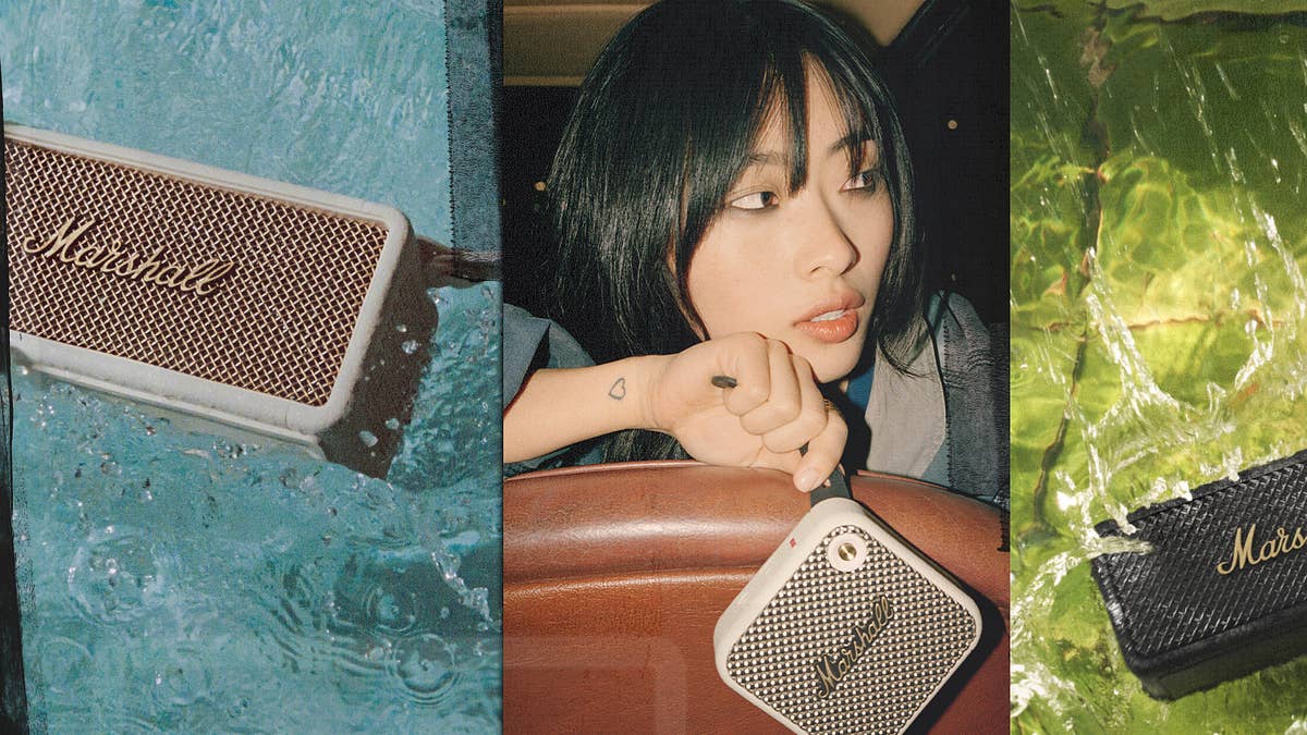 Get amped up wherever you go this summer with these portable Marshall speakers.