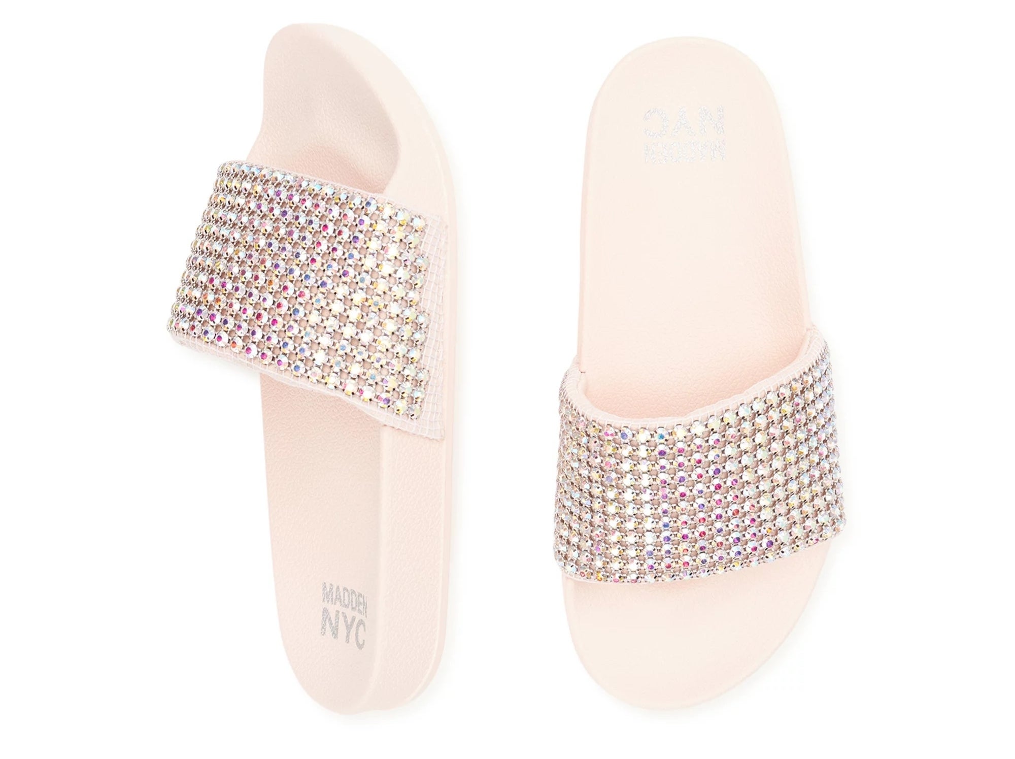 The embellished slide sandals