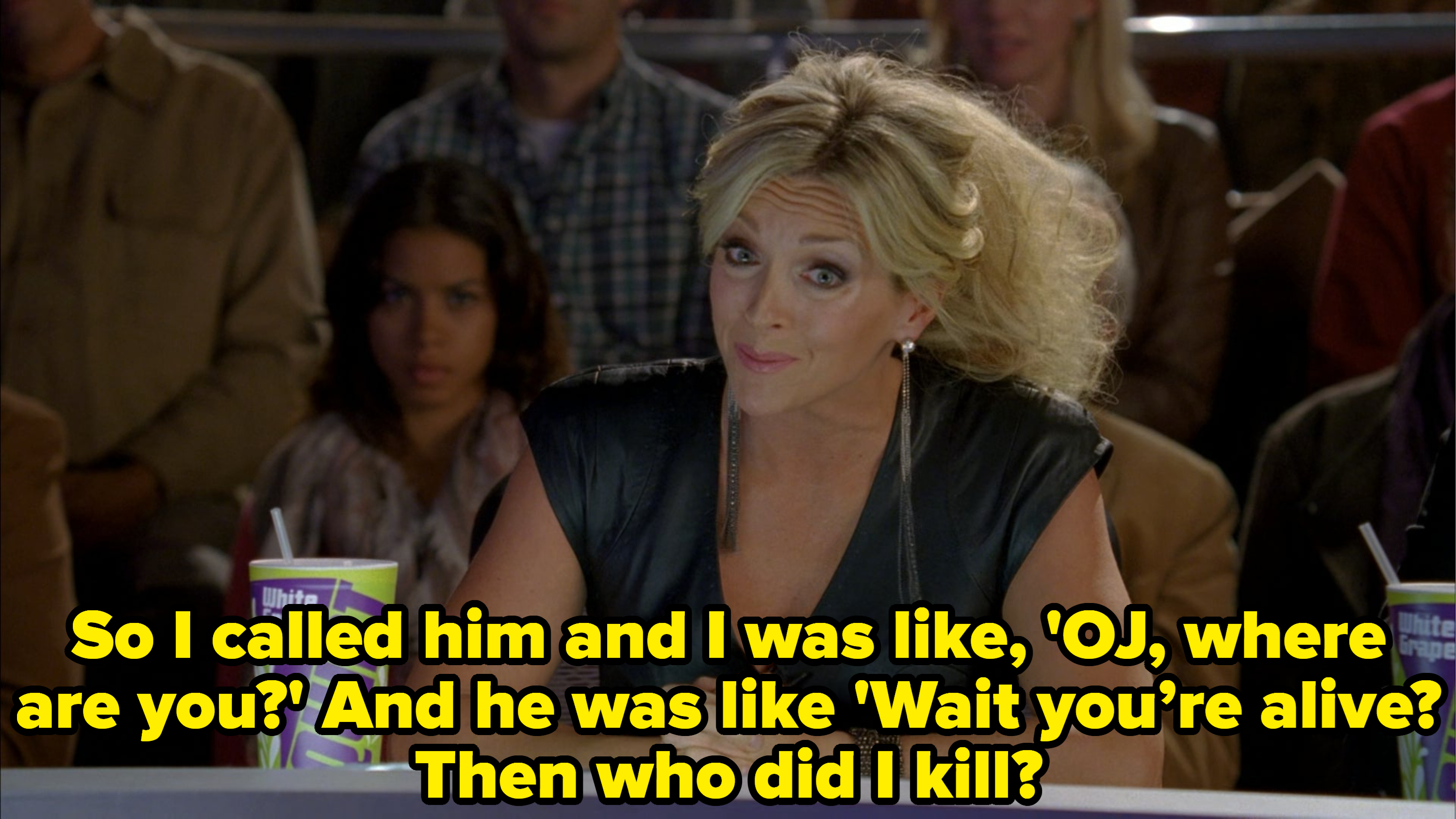 Jane Krakowski speaks