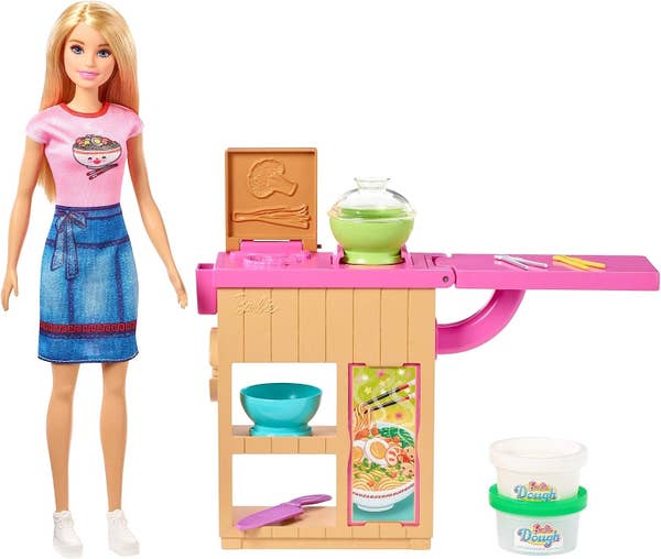 Noodle Bar Worker Barbie (2020)