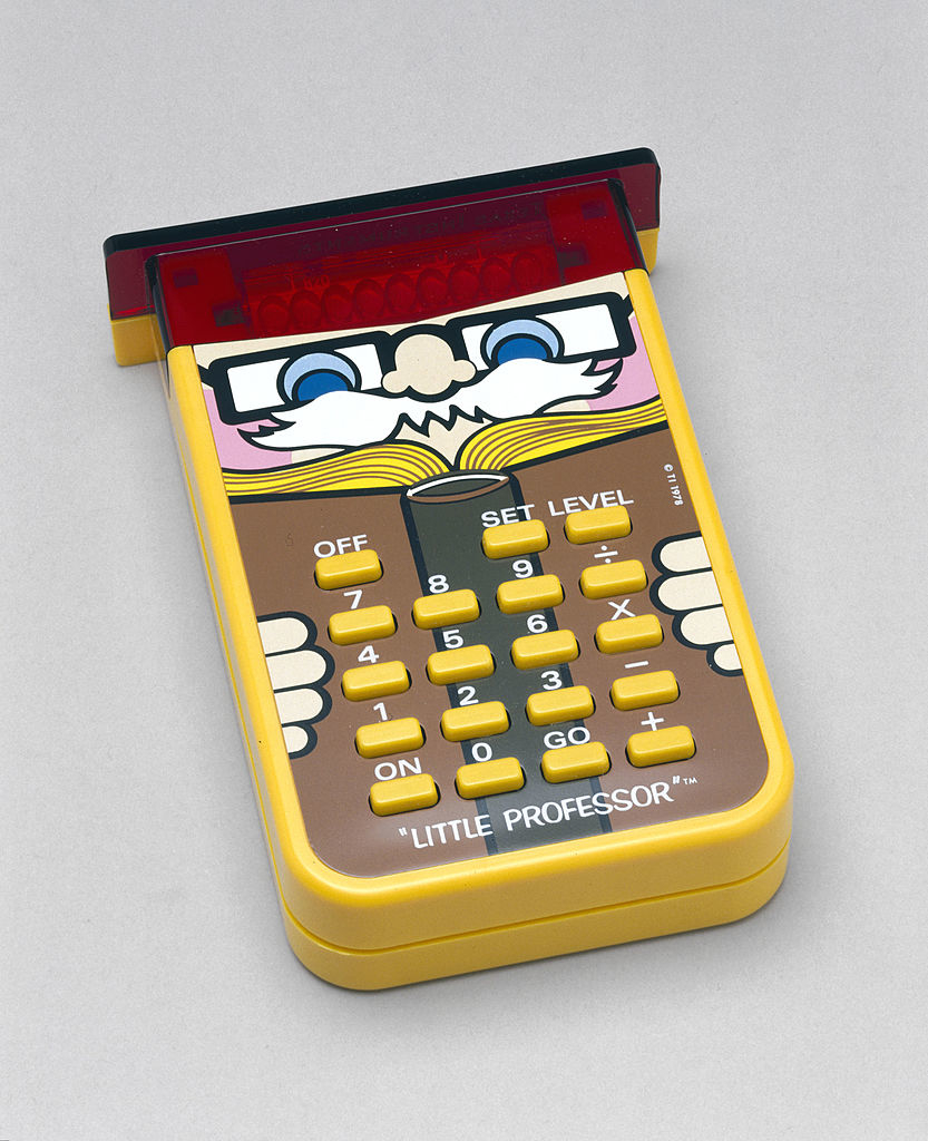 A Little Professor calculator