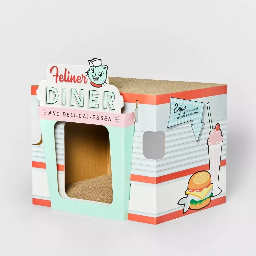 the cardboard cat diner