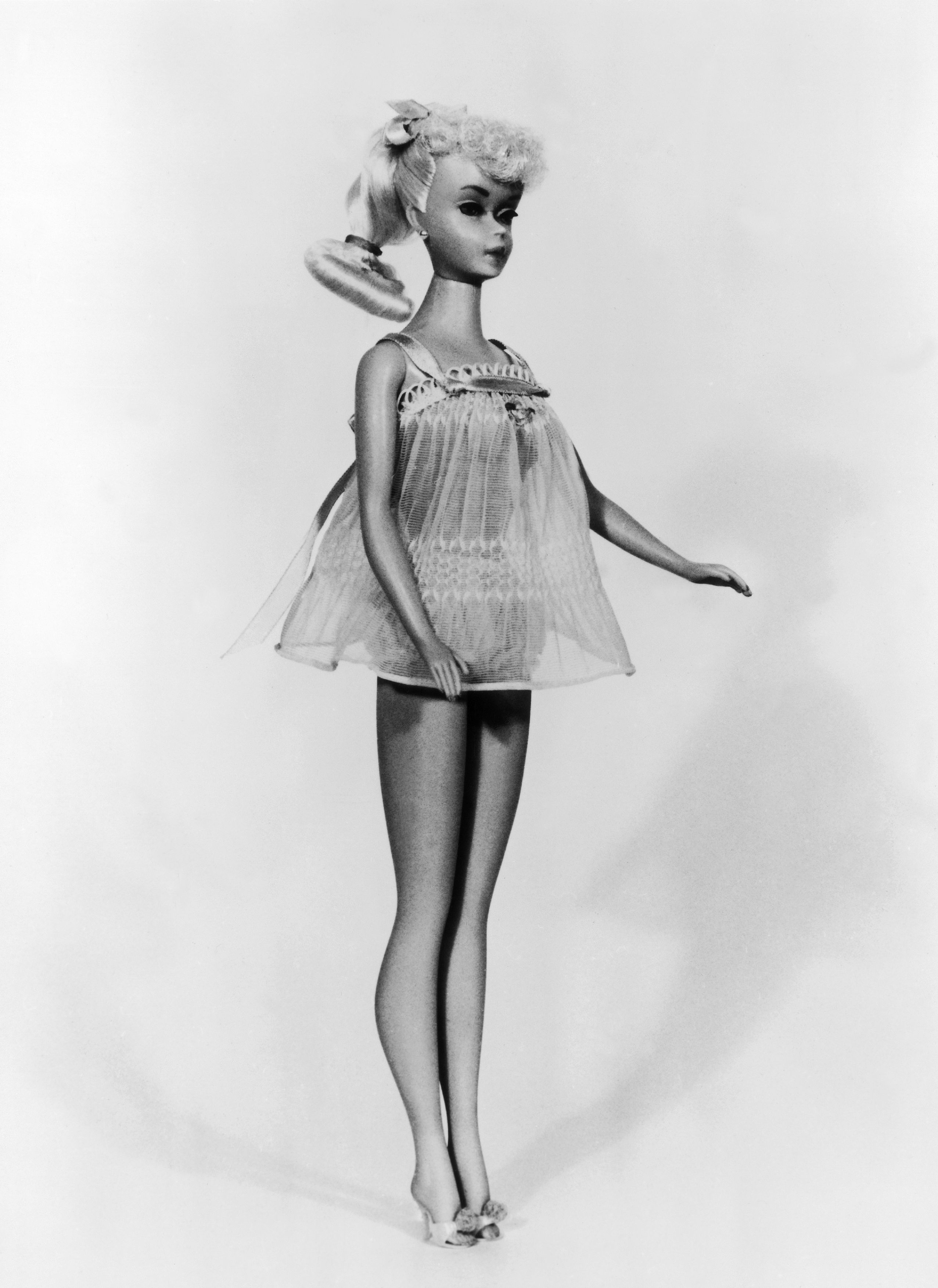 Barbie Doll In Nightgown In 1963