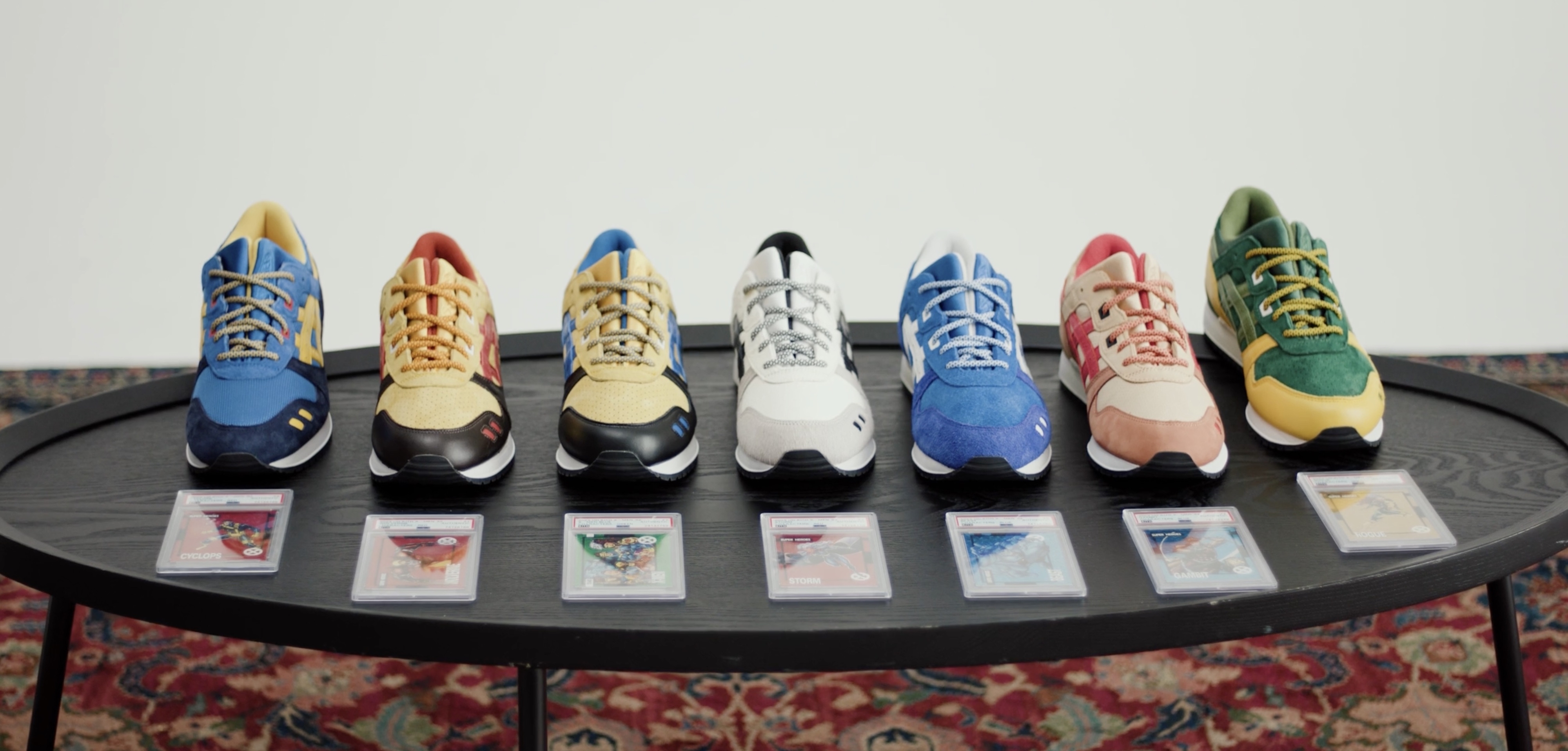 Marvel x Kith x Asics Gel Lyte 3 X Men Collection Release Date