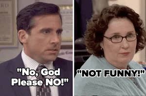 Michael on the left and Phyllis on the right..