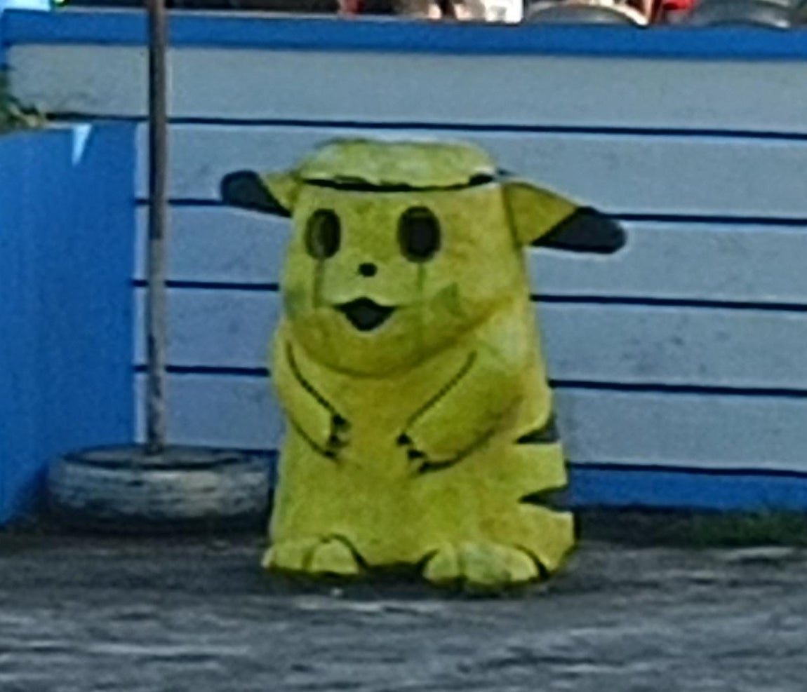 A shabby Pikachu