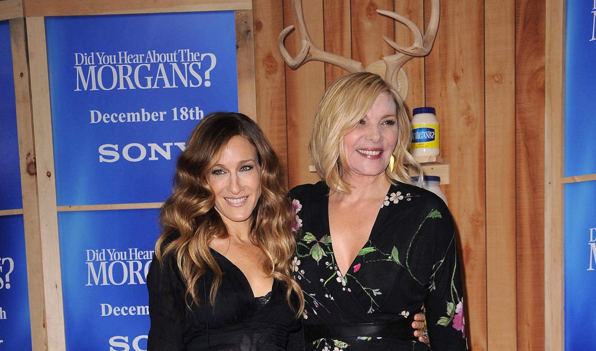 Sarah Jessica Parker and Kim Cattrall attend the premiere of &quot;Did You Hear About The Morgans?&quot;