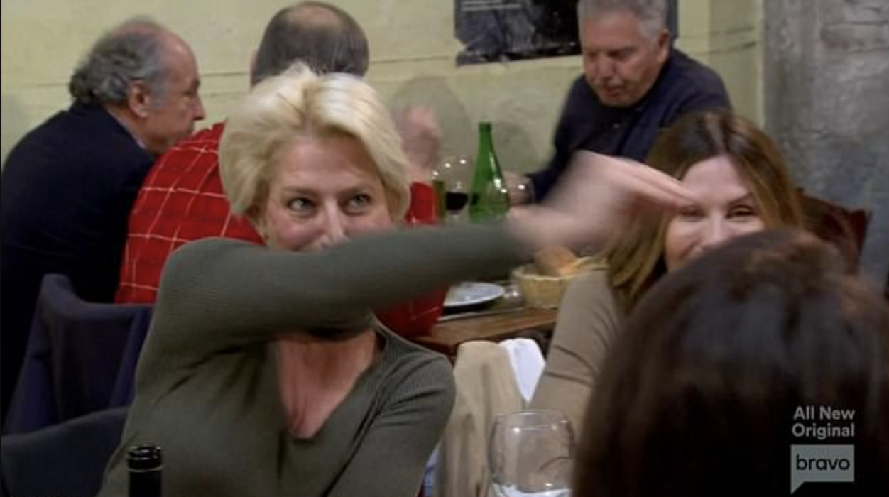 a scene from RHONY