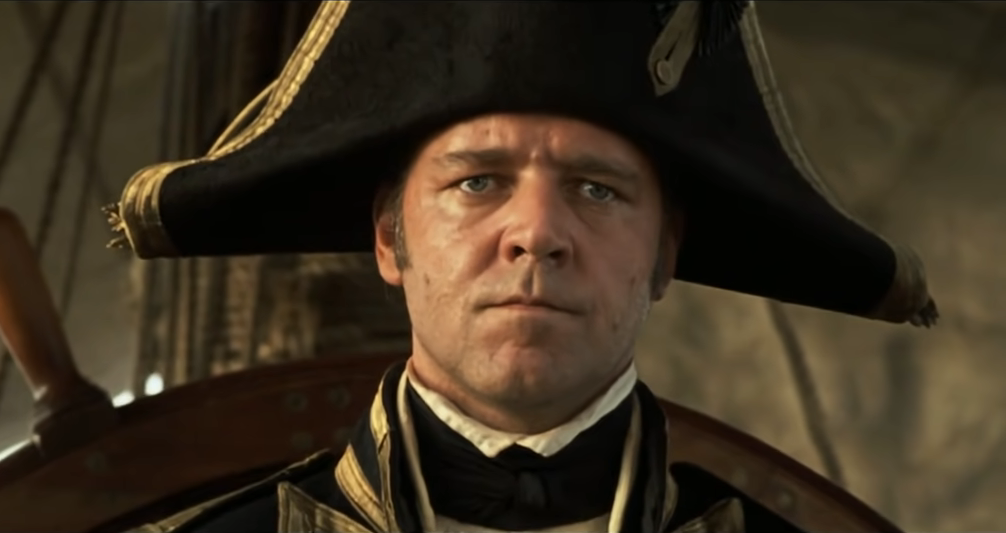 closeup of a pirate