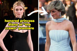 Elizabeth Debicki vs Princess Diana